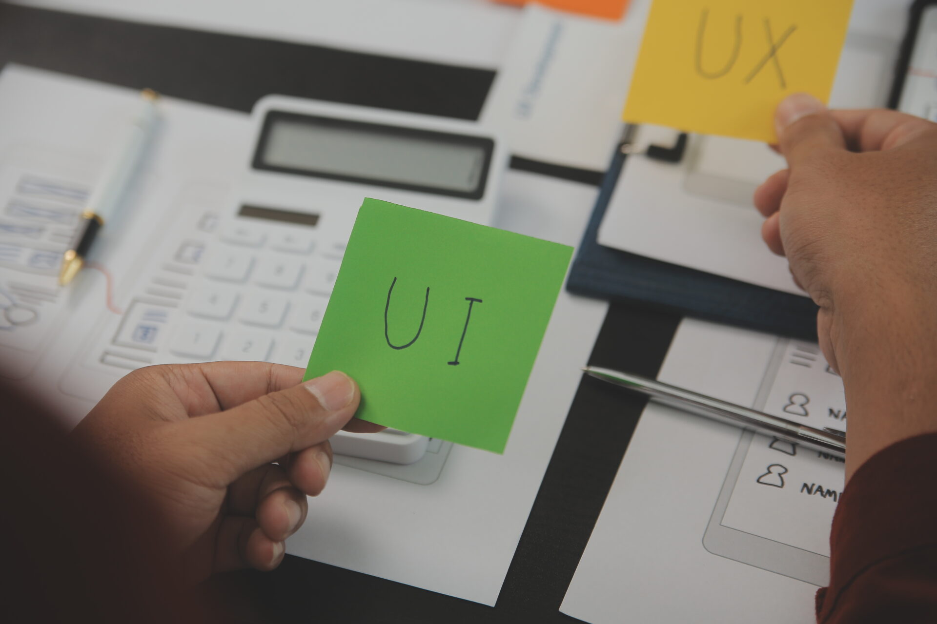 UX design a UI design: Tandem pro dokonalý web